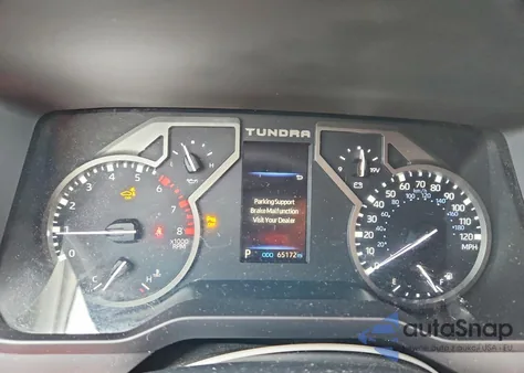 2022 Toyota Tundra Crewmax Sr из США, поврежденный, VIN 5TFLA5DB6NX042626